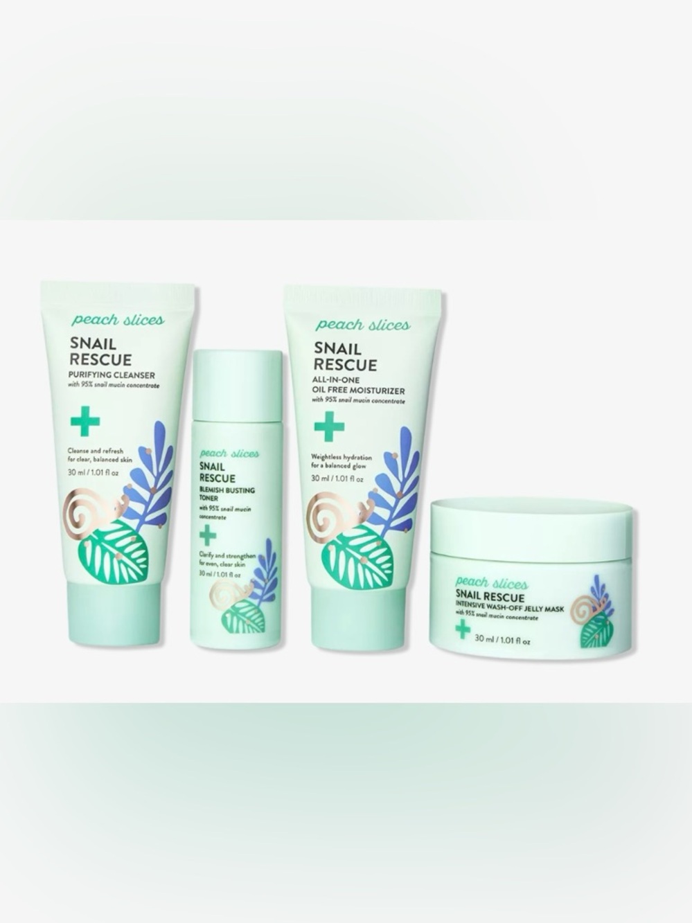 Peach Slices 4 Piece Gift Set